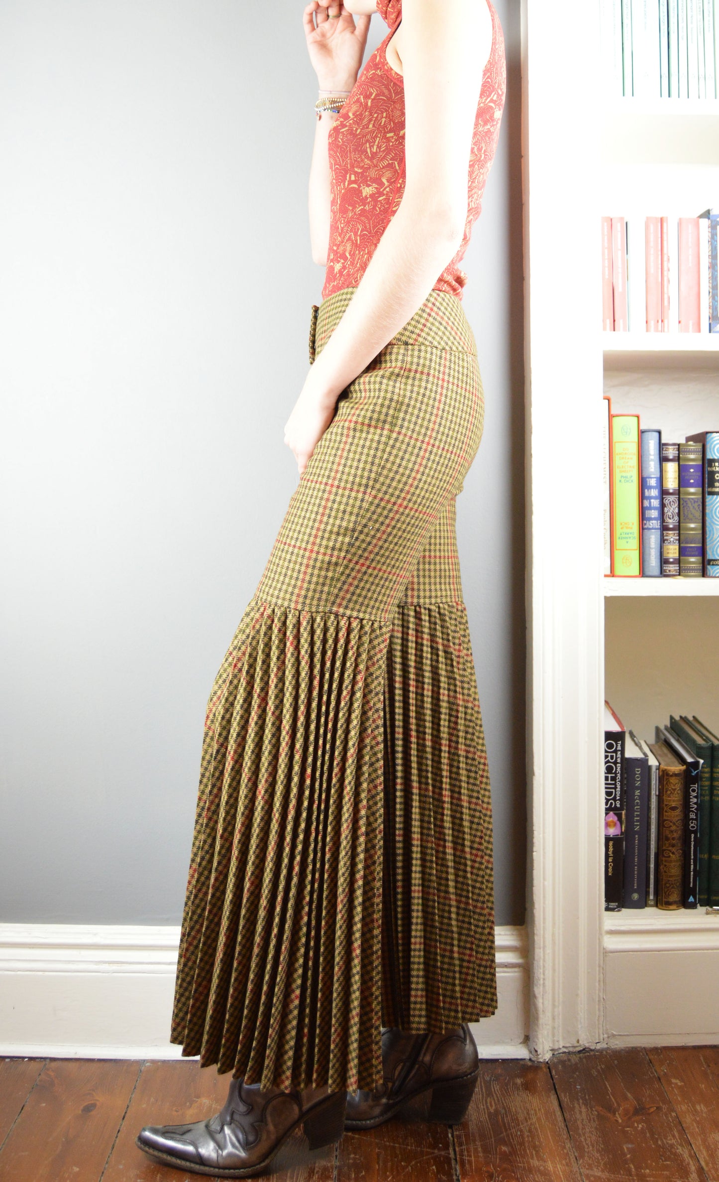 Vintage Dolce & Gabbana F/W 2000 Tweed Pleated Trousers