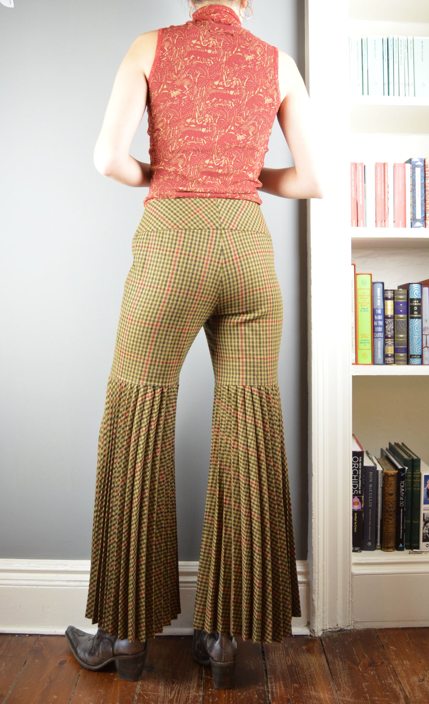 Vintage Dolce & Gabbana F/W 2000 Tweed Pleated Trousers