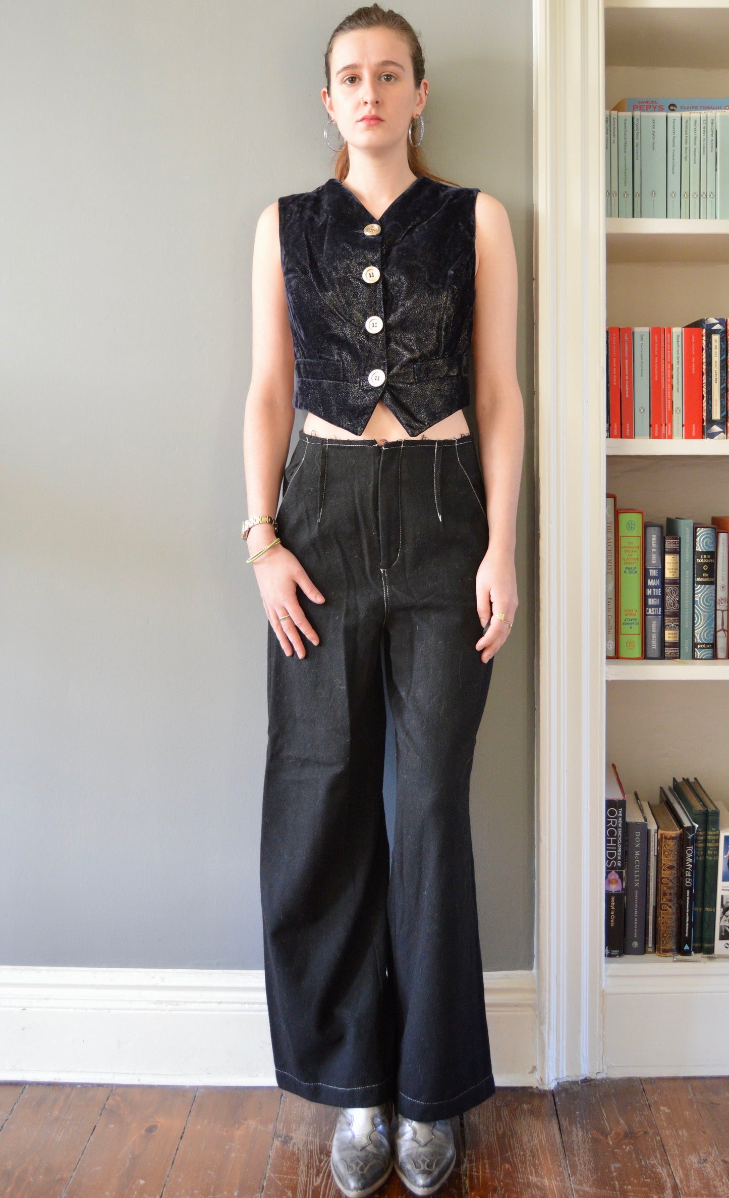 Vintage Dolce & Gabbana F/W 1994 Velvet Waistcoat
