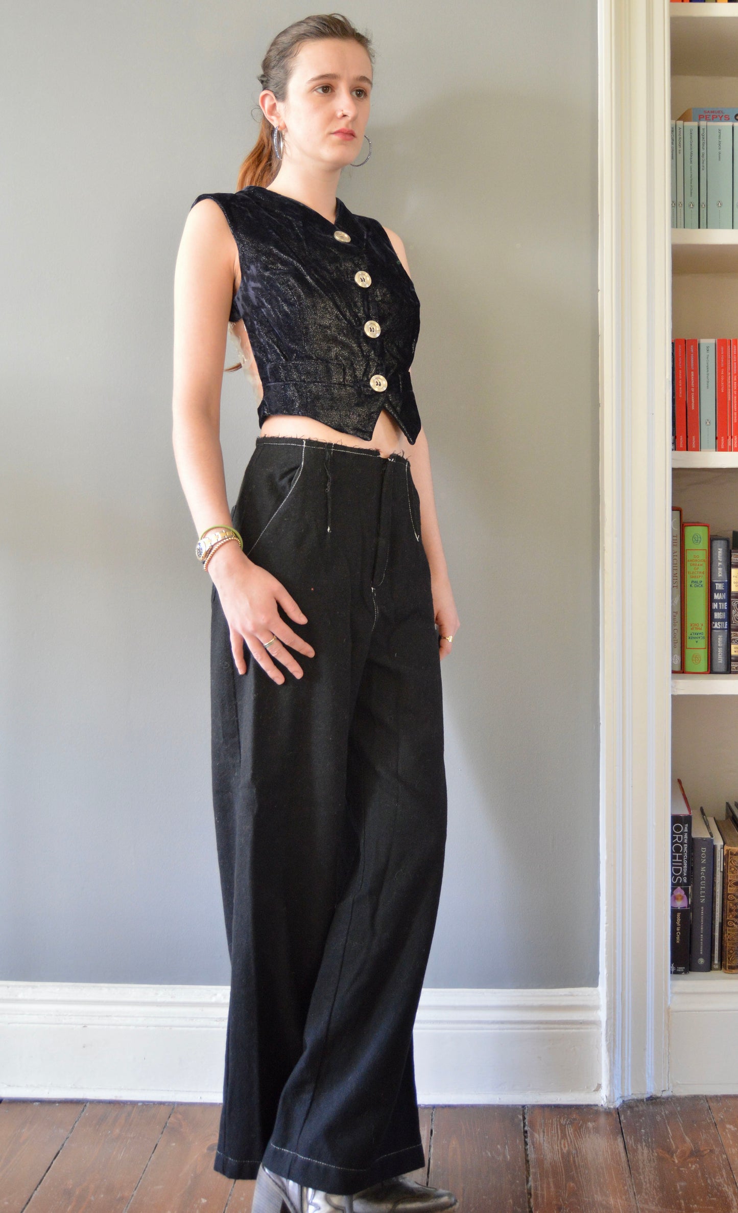 Vintage Dolce & Gabbana F/W 1994 Velvet Waistcoat