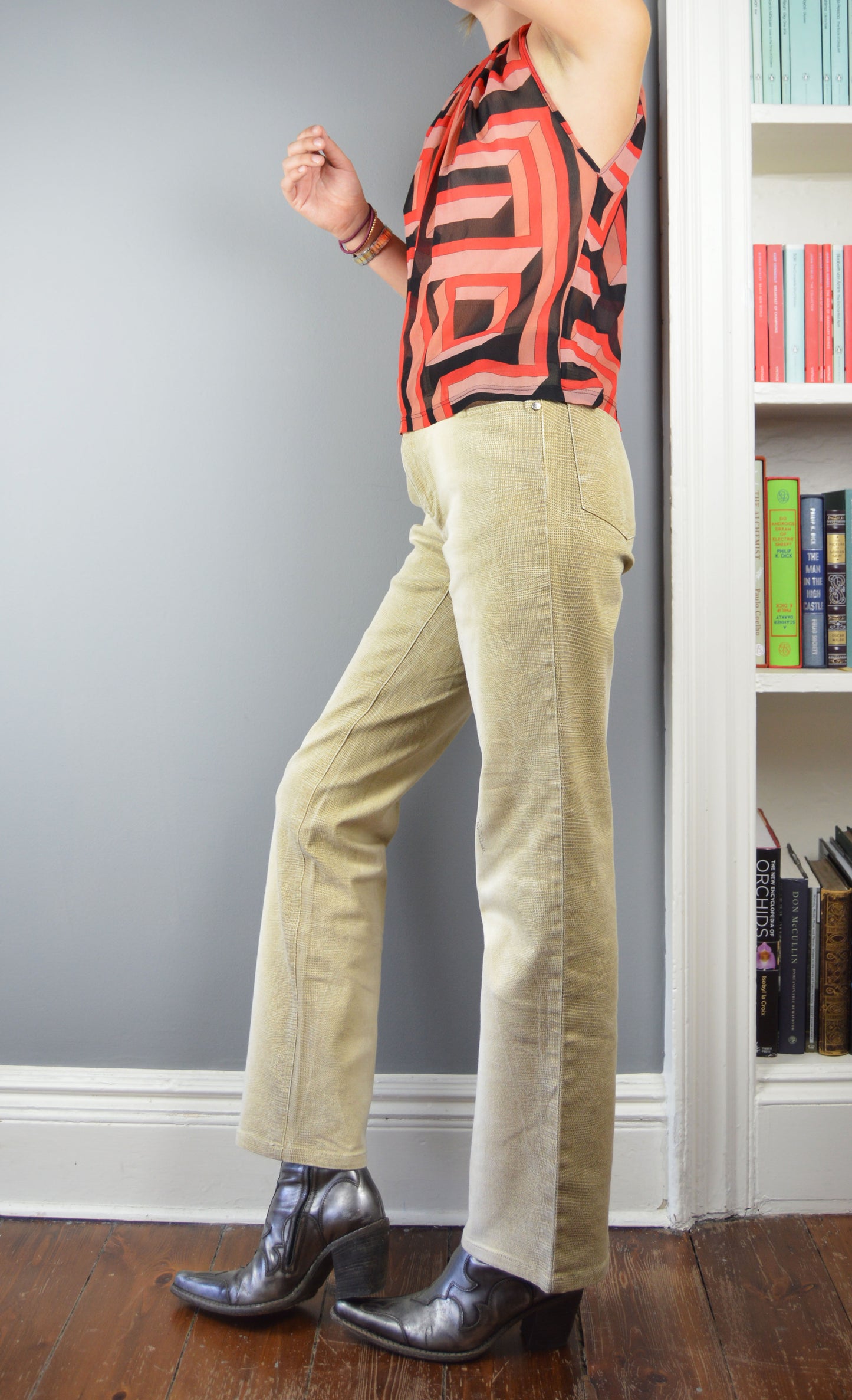 Vintage Gianni Versace S/S 2001 Silk Top