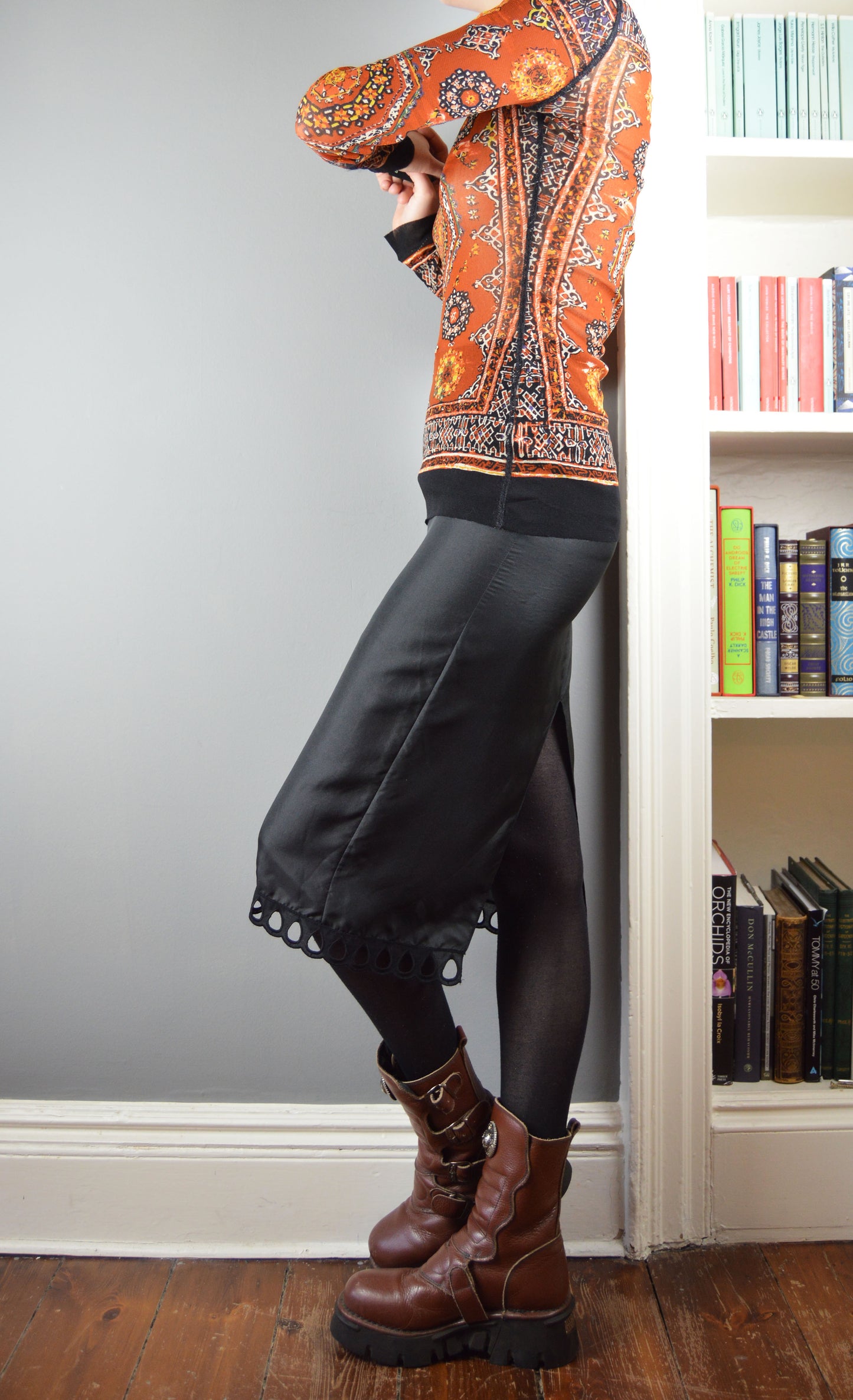 Vintage Jean Paul Gaultier Stained Glass Mesh Top