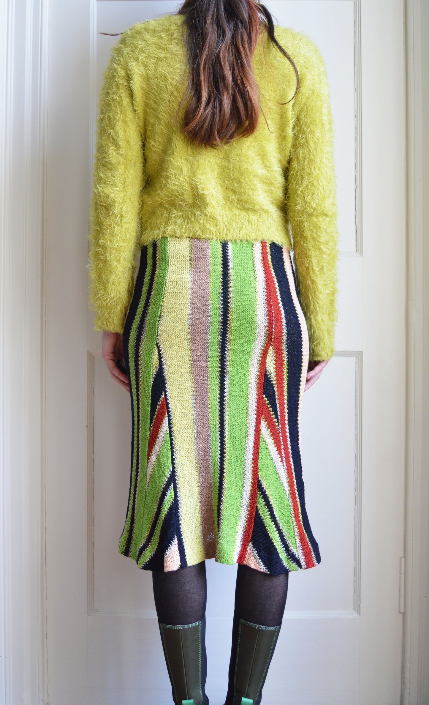 Vintage Missoni Striped Pencil Skirt