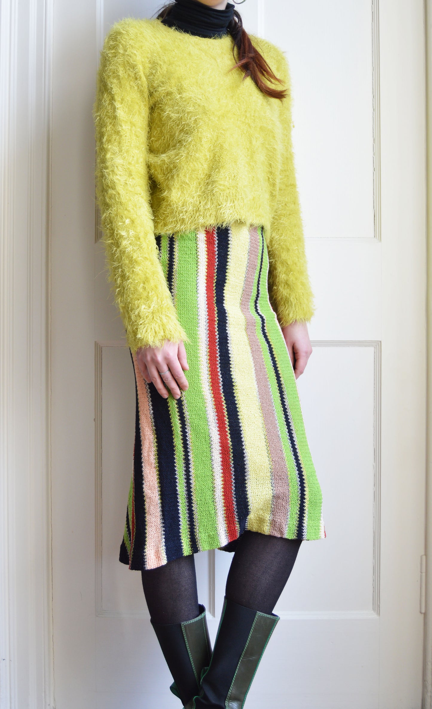 Vintage Missoni Striped Pencil Skirt
