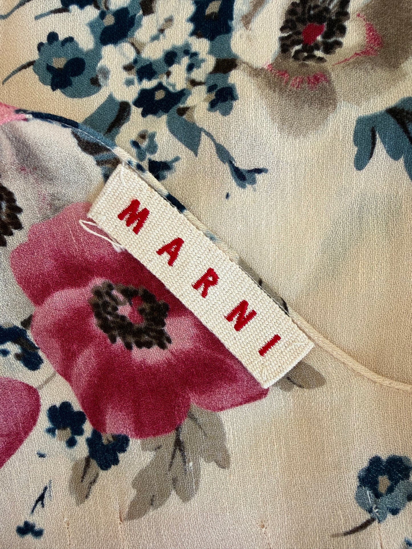 Vintage Marni S/S 2003 Floral Dress