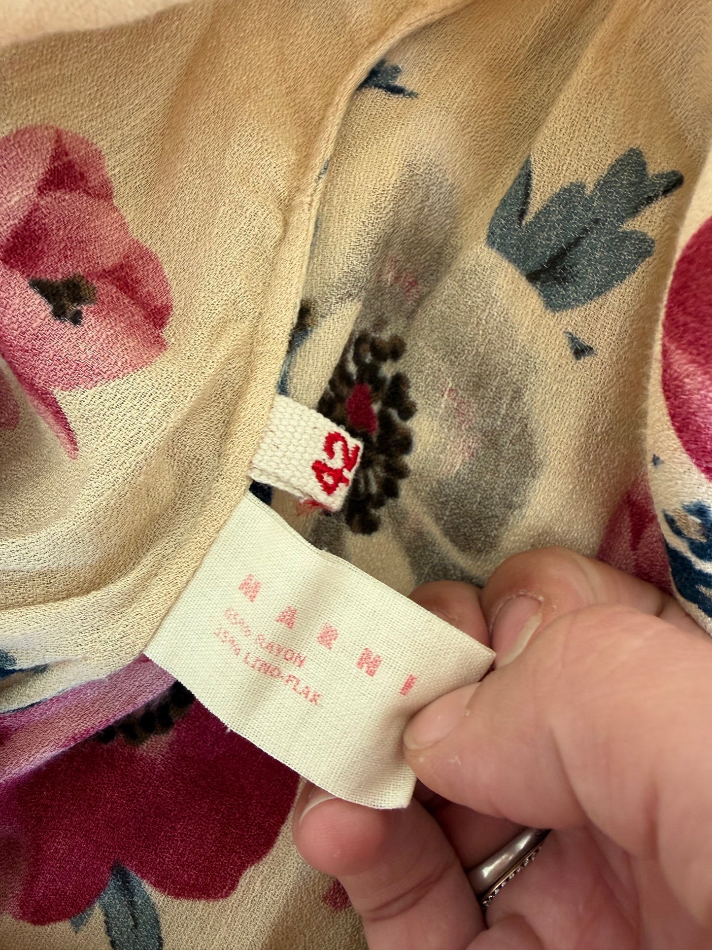 Vintage Marni S/S 2003 Floral Dress