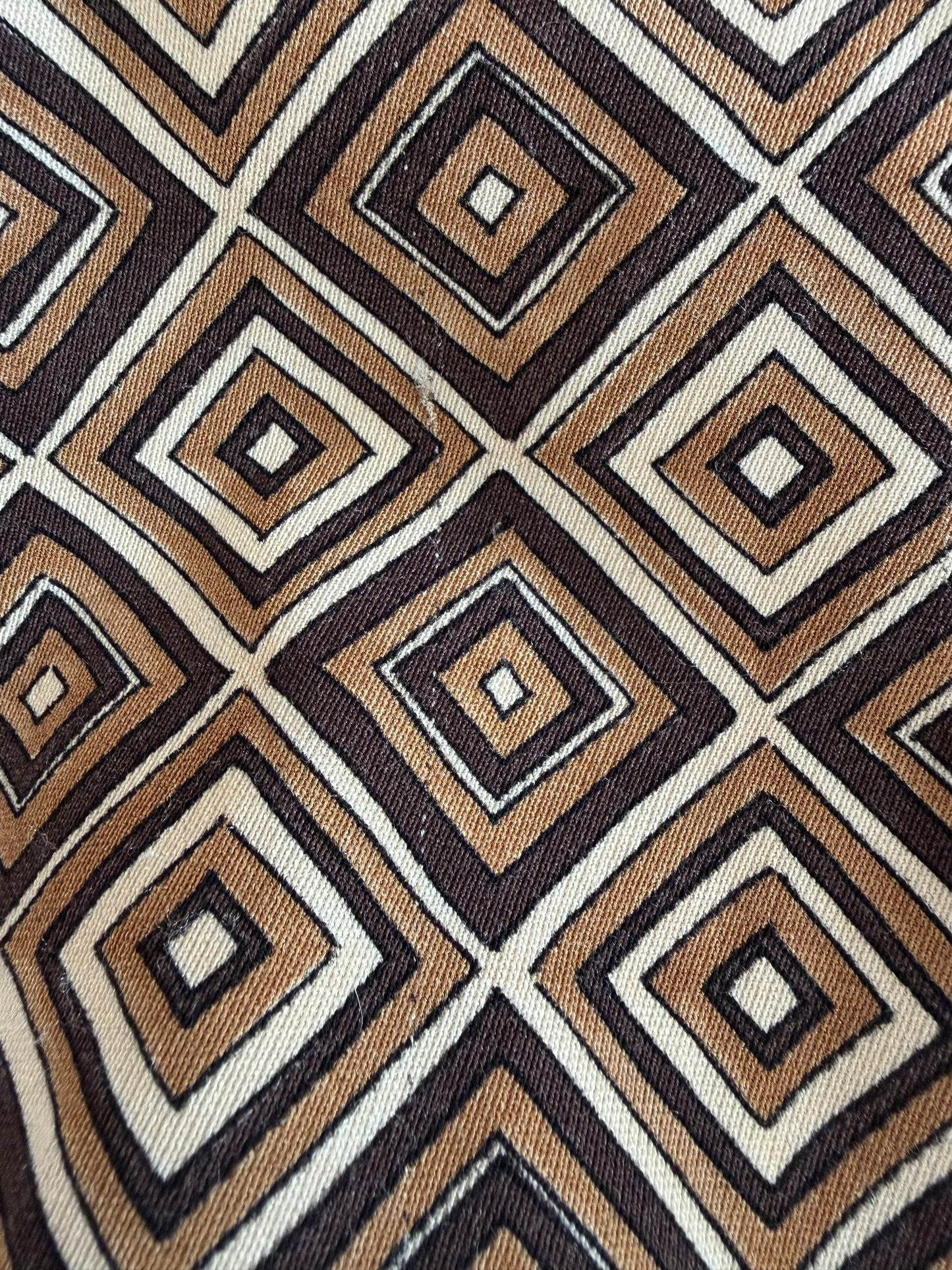 Vintage Prada F/W 1996 Brown Diamond Pattern Trousers