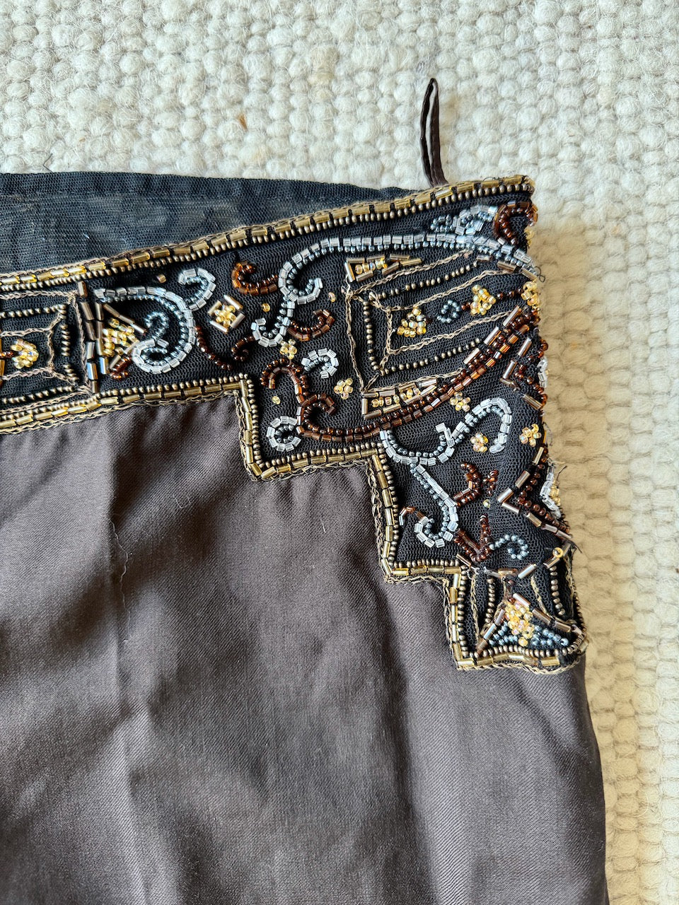 Vintage Chloé F/W 2000 Beaded Waist Trousers