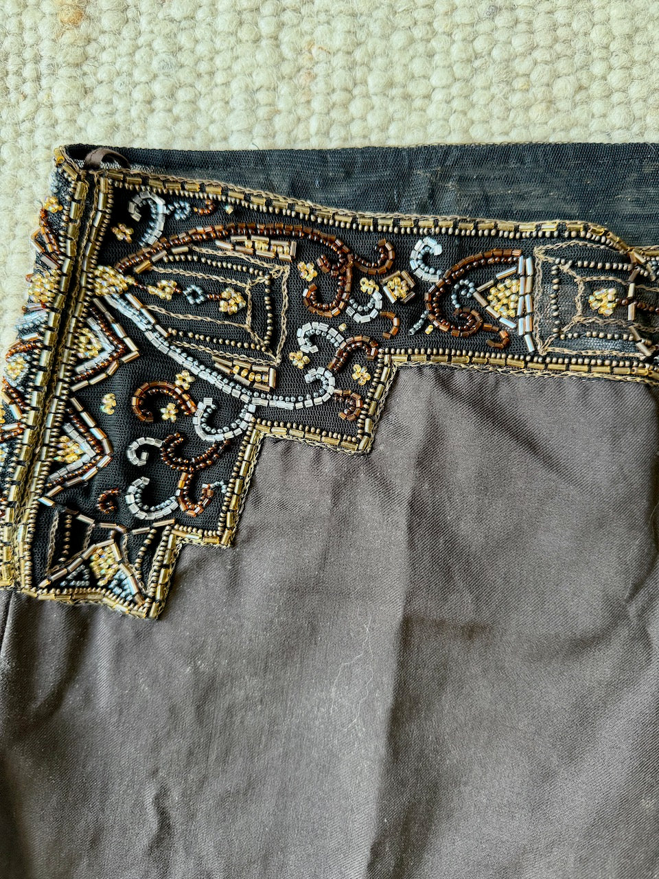 Vintage Chloé F/W 2000 Beaded Waist Trousers