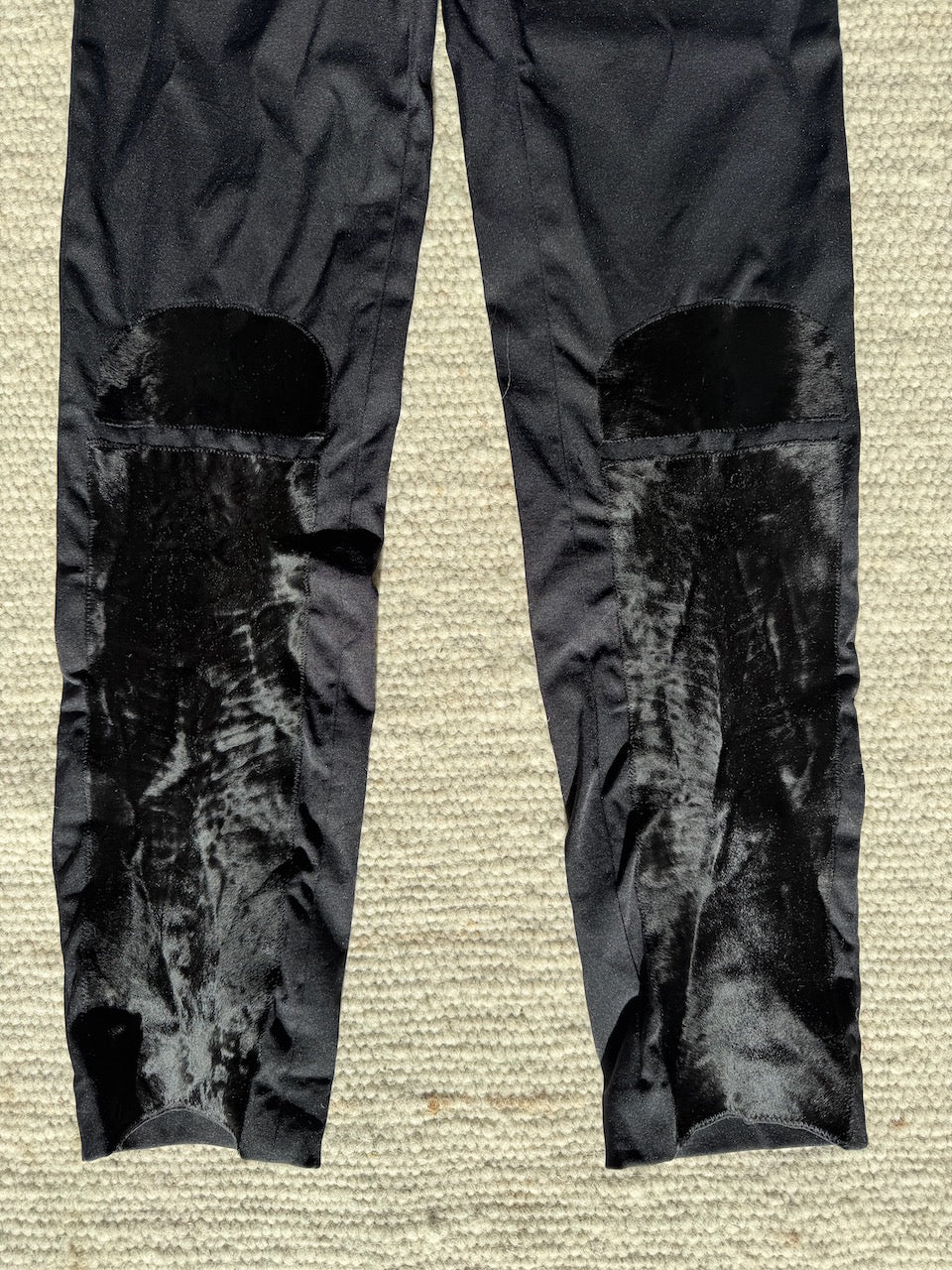 Vintage Prada Black Trousers with Panels