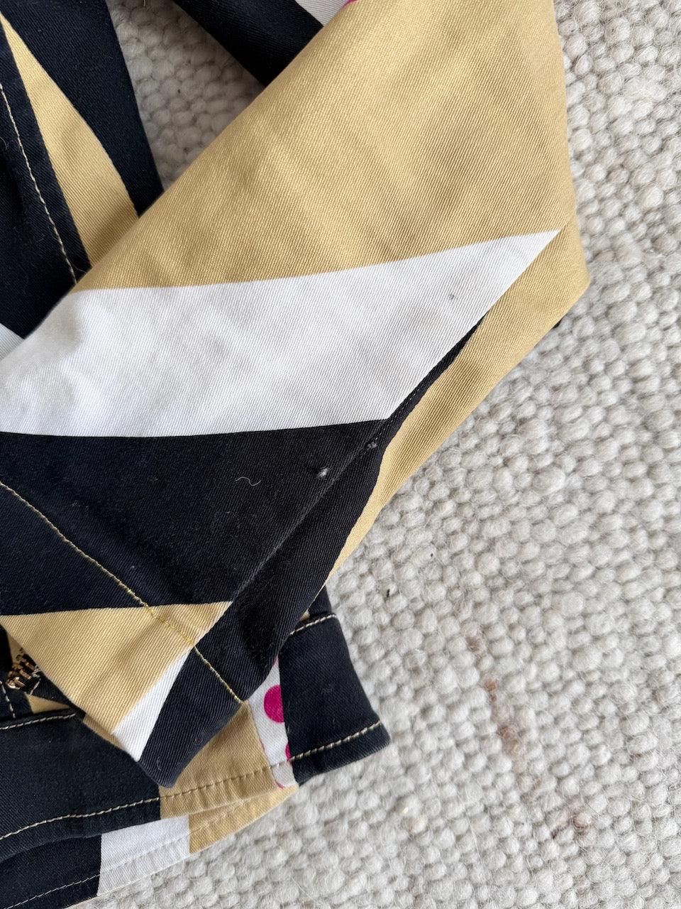 Vintage Iceberg S/S 2001 Denim 'Pop Art' Jacket