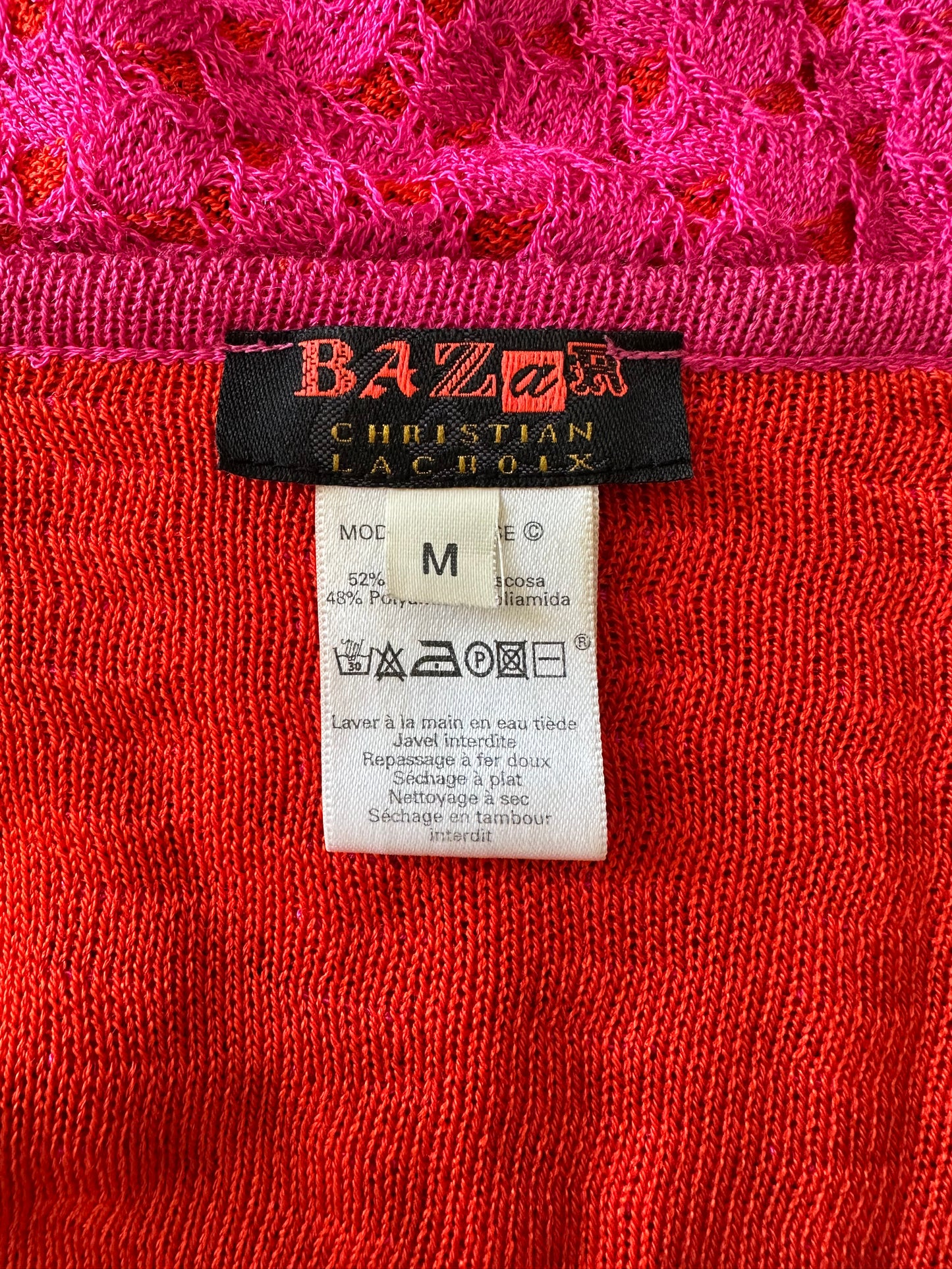 Vintage Christian Lacroix Bazar Cardigan