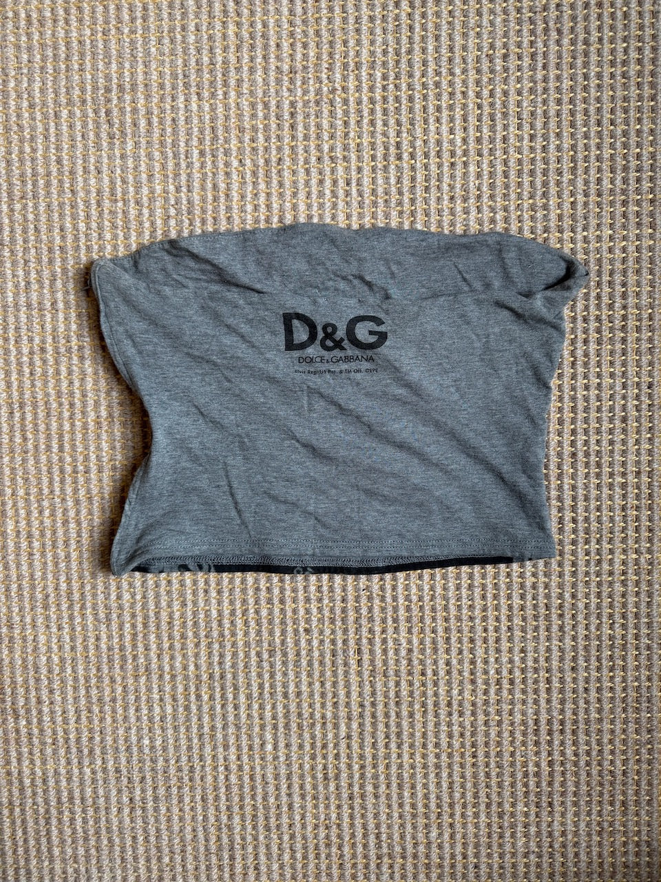 Vintage D&G S/S 2005 Elvis Tube Top