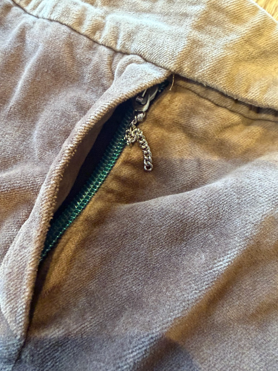 Vintage Chloé F/W 2001 Brown Velvet Trousers