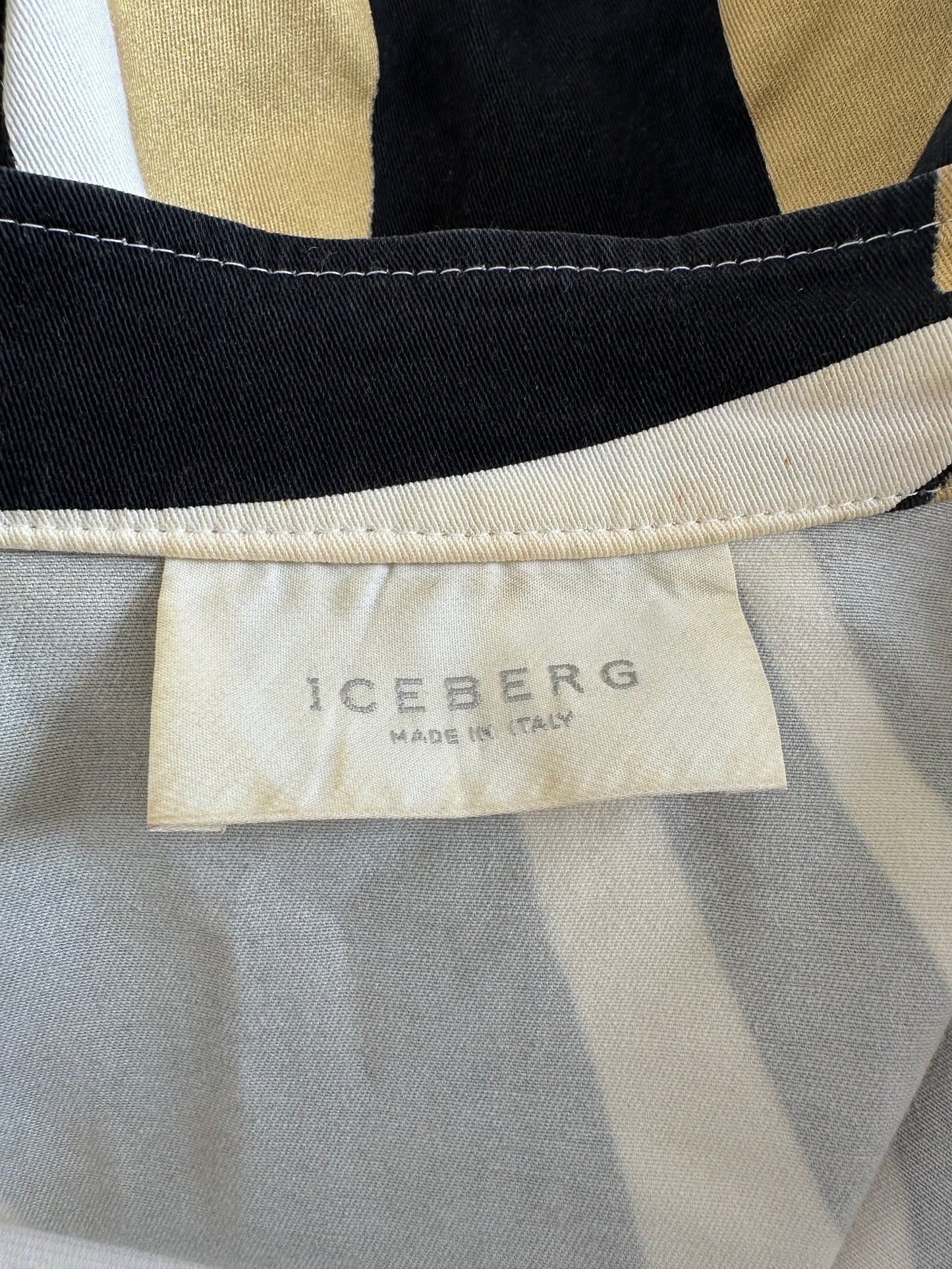 Vintage Iceberg S/S 2001 Denim 'Pop Art' Jacket