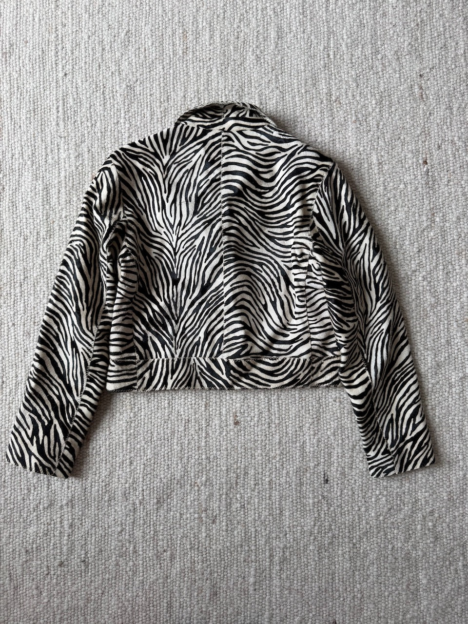 Vintage Marni F/W 1999 Pony Hair Zebra Print Jacket