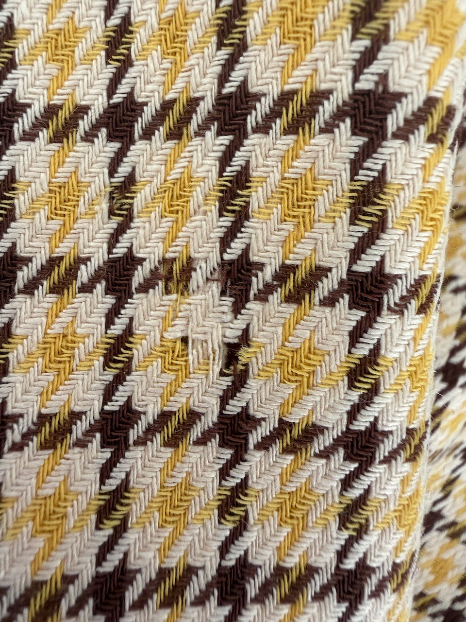 Vintage Prada S/S 1992 Yellow Checked Blazer