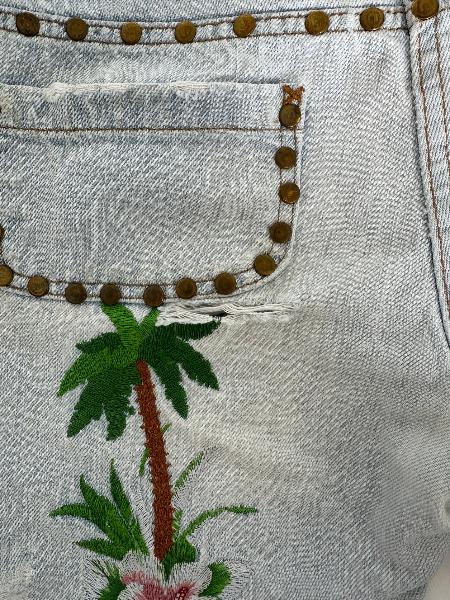 Dolce & Gabbana Embroidered Jeans