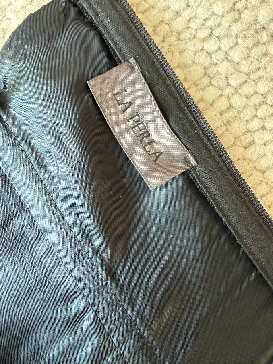 La Perla Black Wool Corset