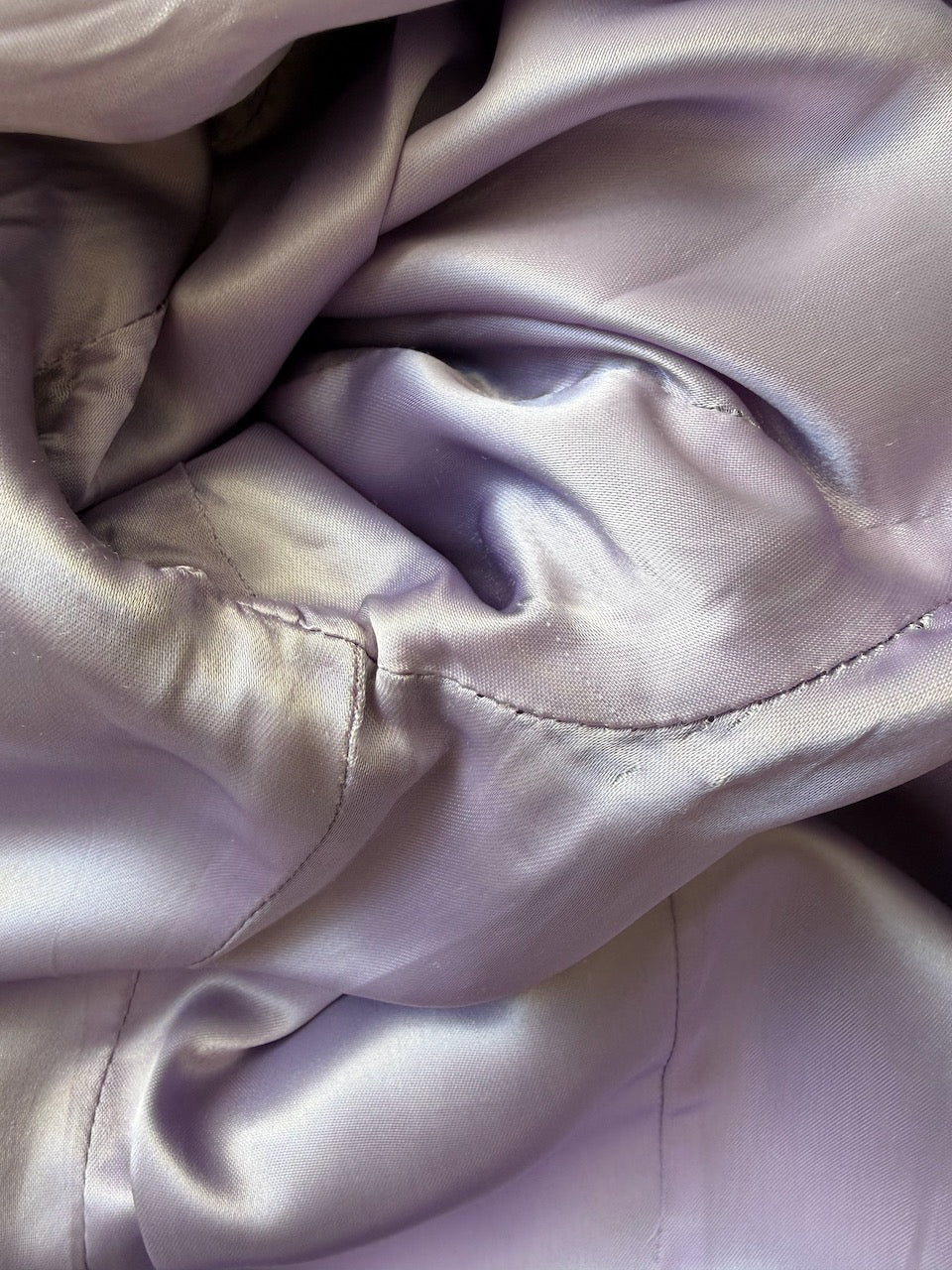 Vintage Giorgio Armani F/W 2000 Purple Leather Jacket