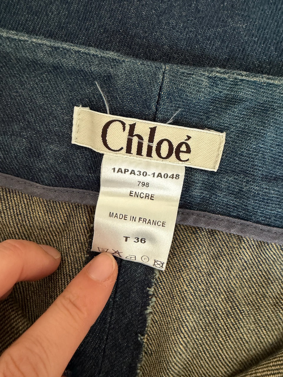 Vintage Chloé F/W 2001 'Betty' Flared Jeans