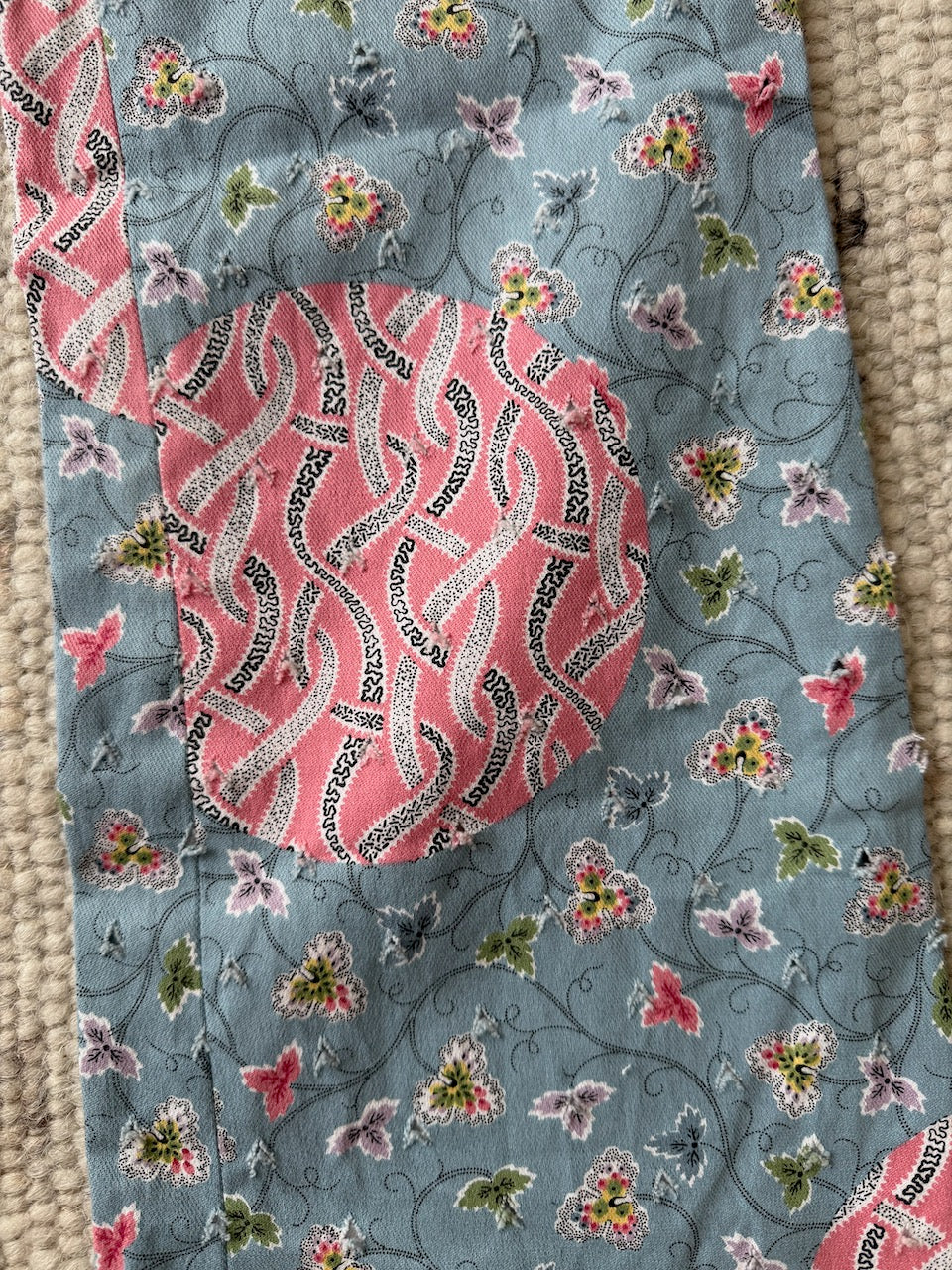 Vintage Christian Dior S/S 2003 Floral Jeans