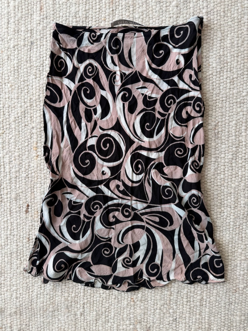 Vintage Miu Miu F/W 2000 Abstract Printed Skirt