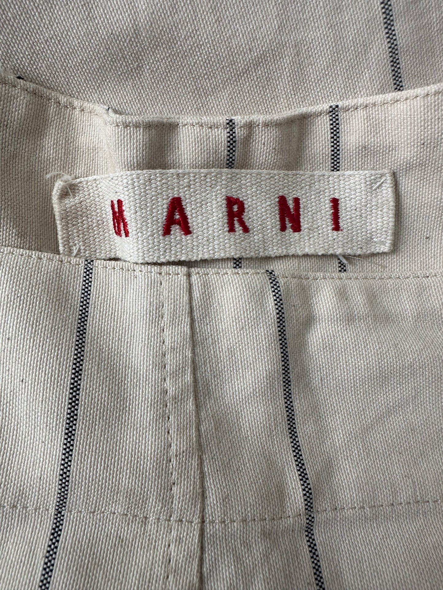 Vintage Marni S/S 2003 Striped Trousers