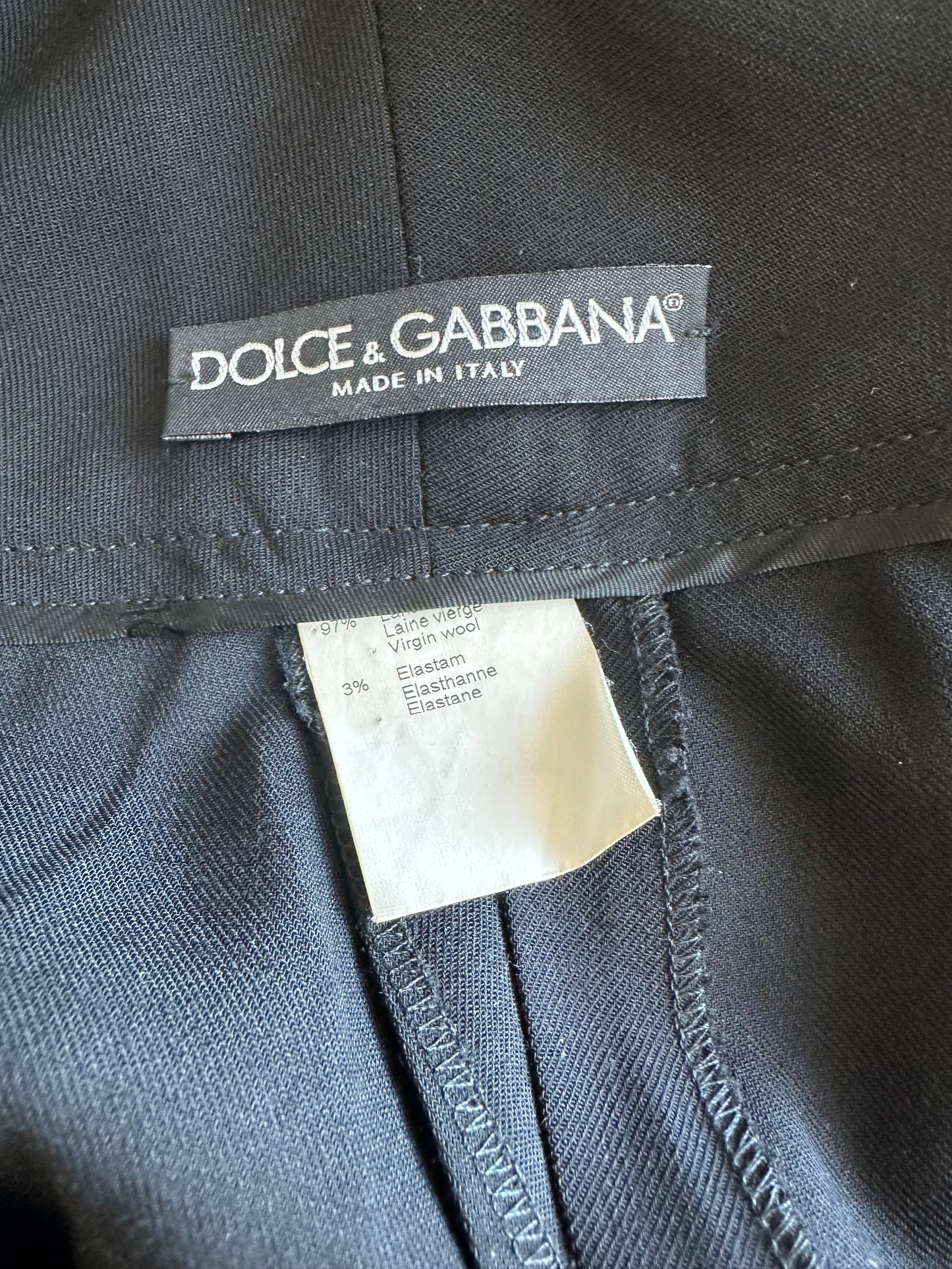 Vintage Dolce & Gabbana F/W 2000 Trousers