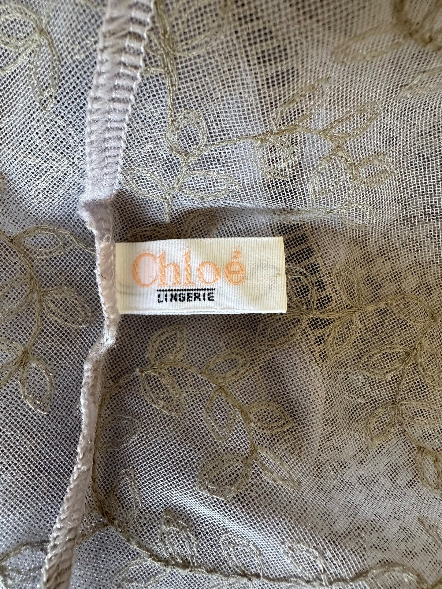 Vintage Chloé 90's Lace Camisole