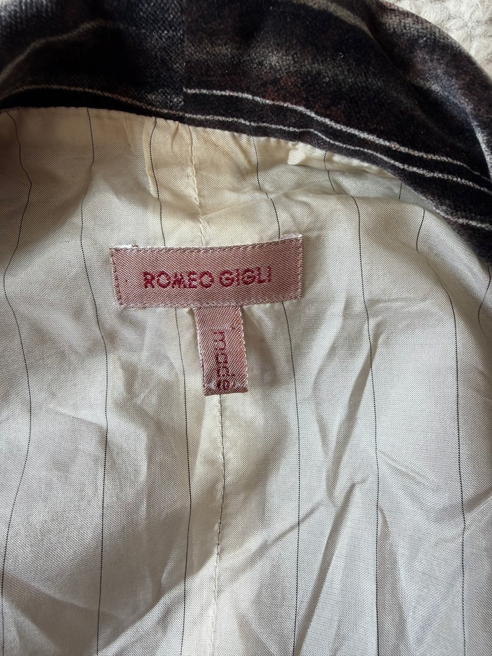 Vintage Romeo Gigli Velvet Waistcoat