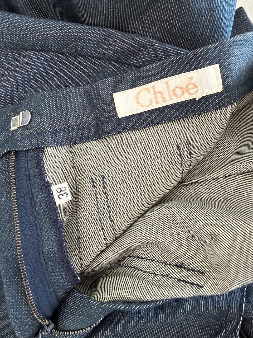 Vintage Chloé F/W 1999 Tiger Studded Pants