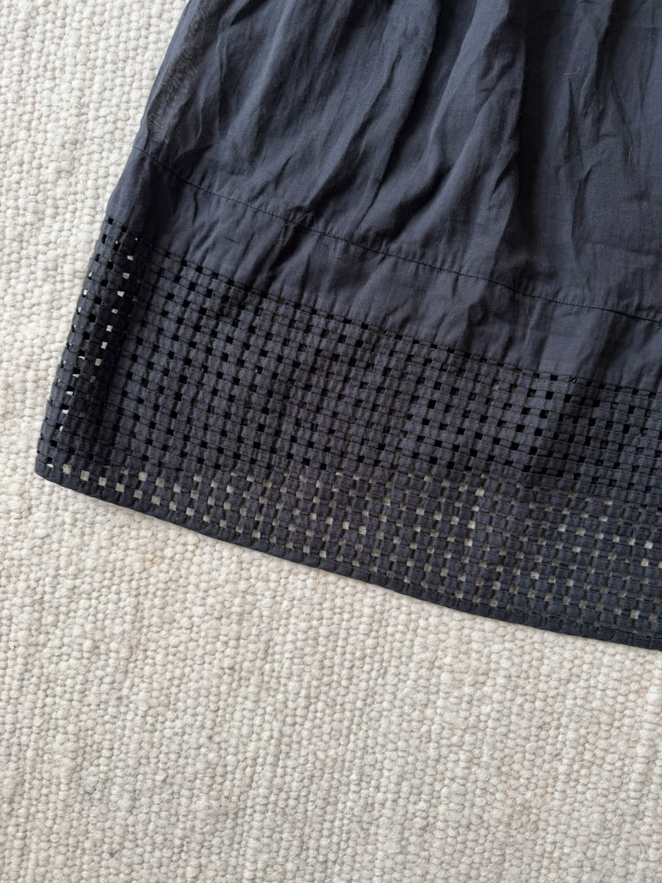 Vintage Marni S/S 2006 Black Cotton Dress
