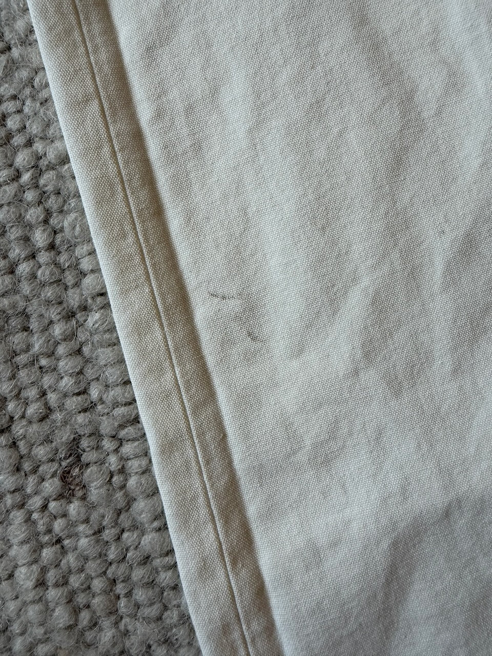Vintage Chloé F/W 2000 White Cotton Trousers
