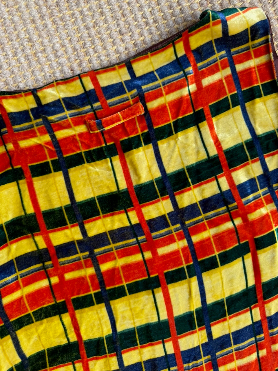 Vintage Jean Paul Gaultier F/W 1997 Tartan Velvet Dress