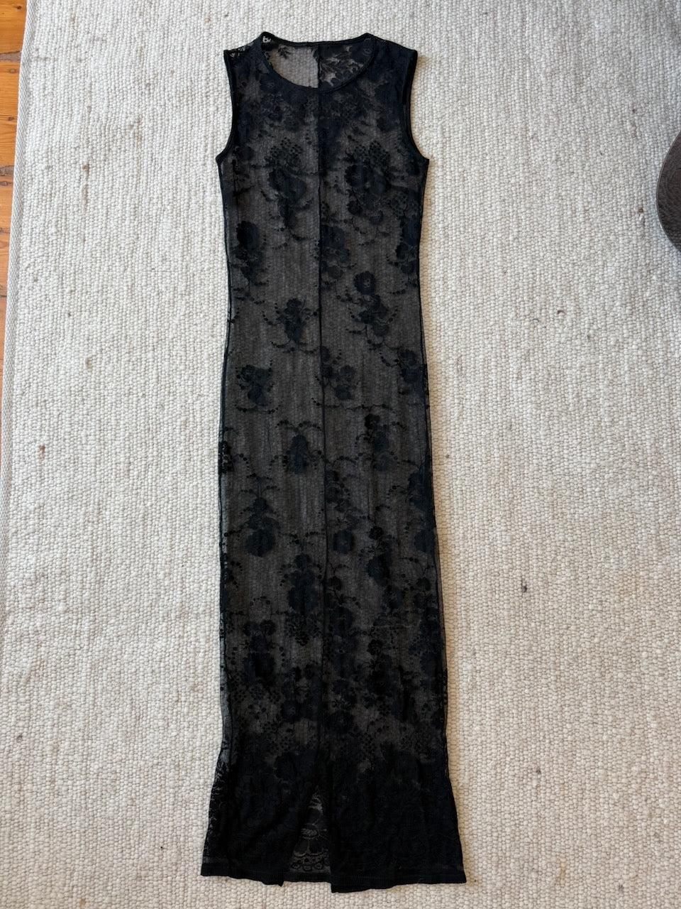 Vintage D&G Black Lace Dress with Slip