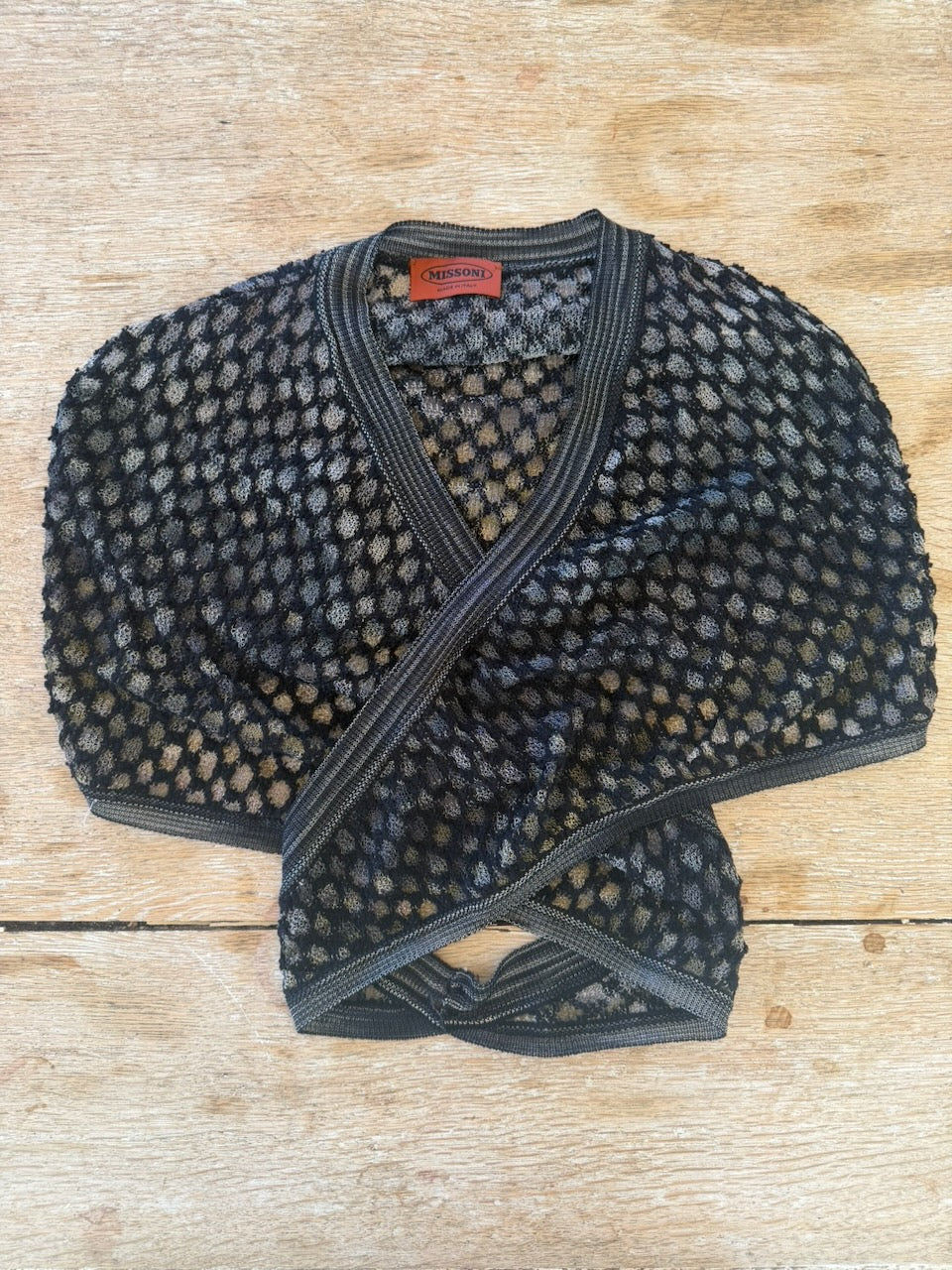 Vintage Missoni F/W 2012 Knitted Bolero
