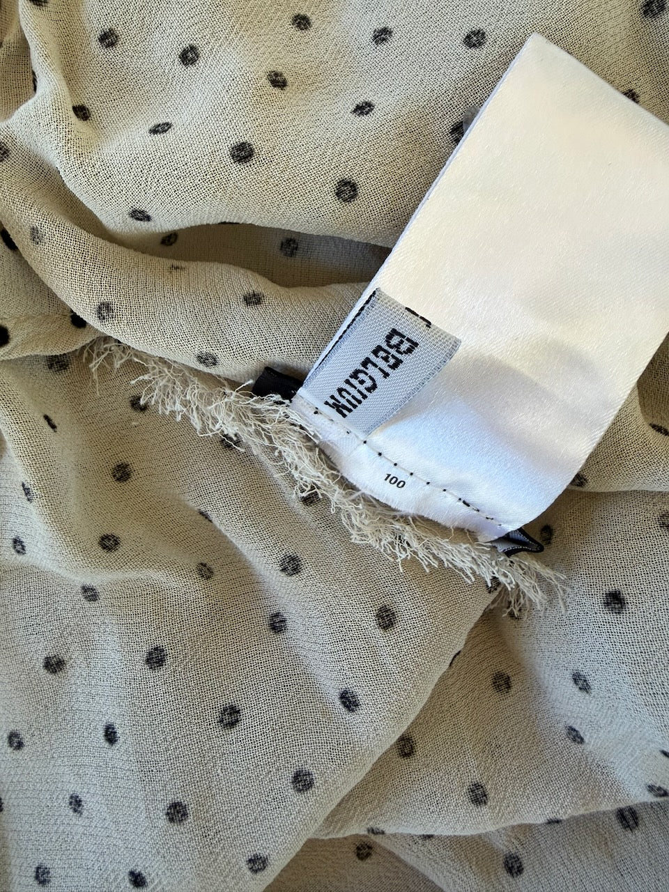 Ann Demeulemeester Polka Dot Tunic