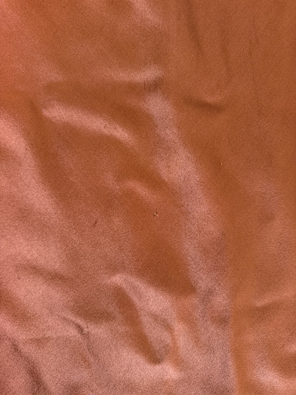 Donna Karan Burnt Orange Slip Skirt