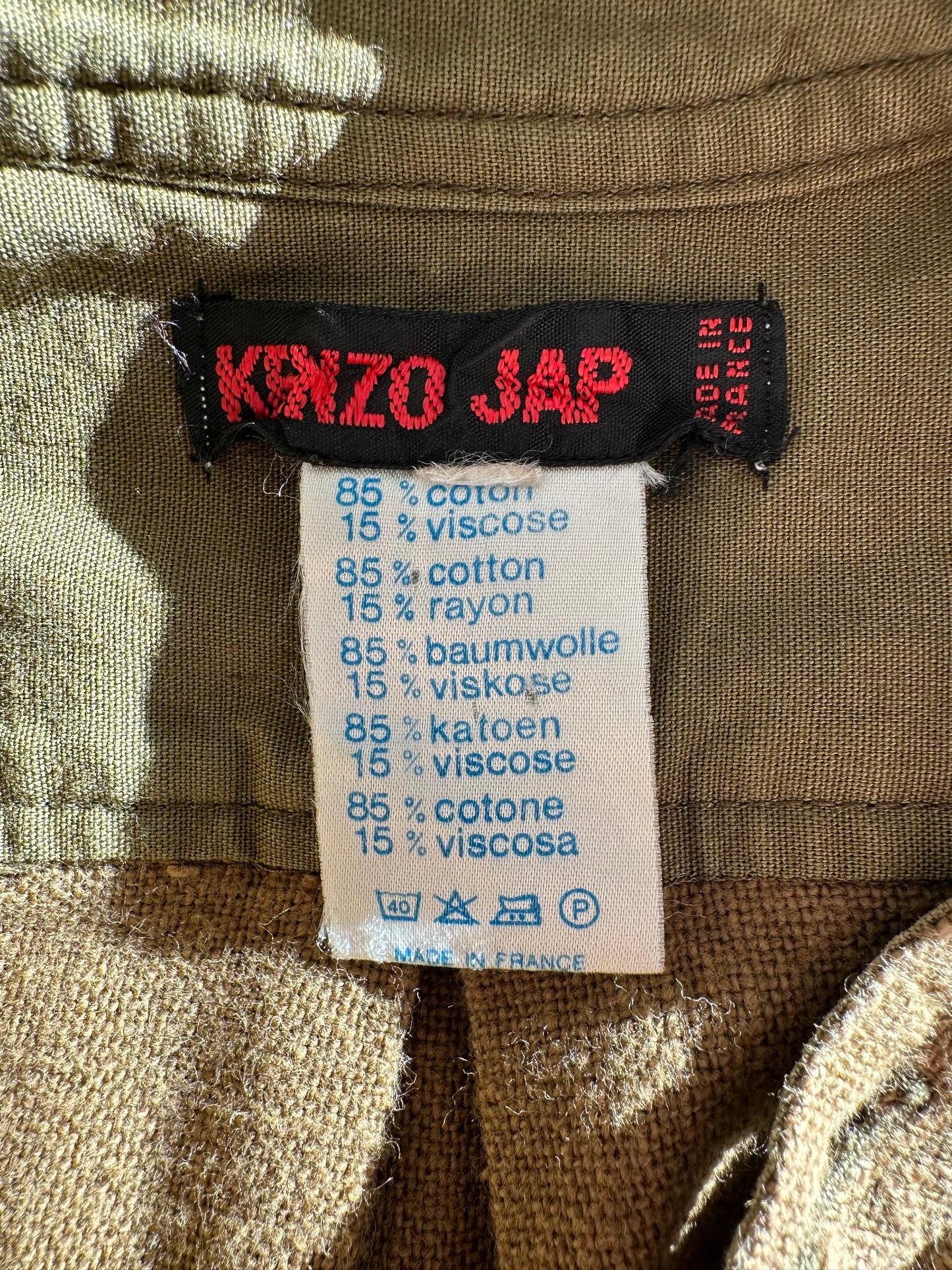 Vintage Kenzo Jap Smock Tunic