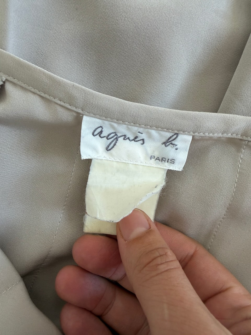 Agnes. B 'Liberte' Grey Skirt