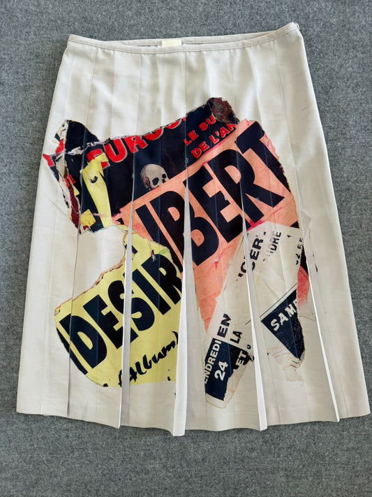 Agnes. B 'Liberte' Grey Skirt