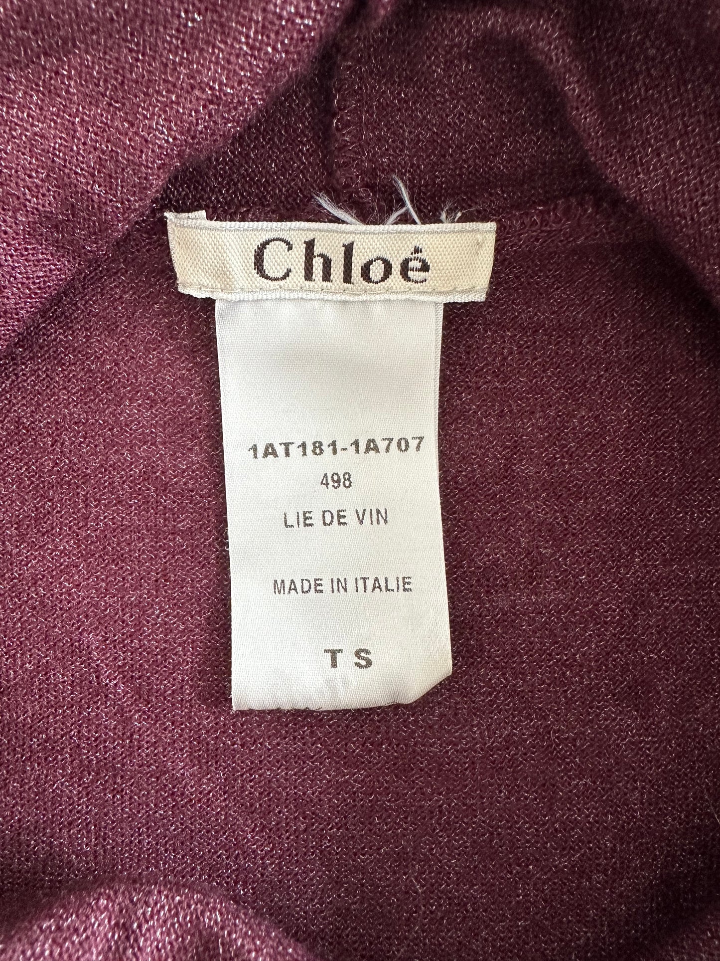 Vintage Chloé F/W 2001 Butterfly Wool Jumper