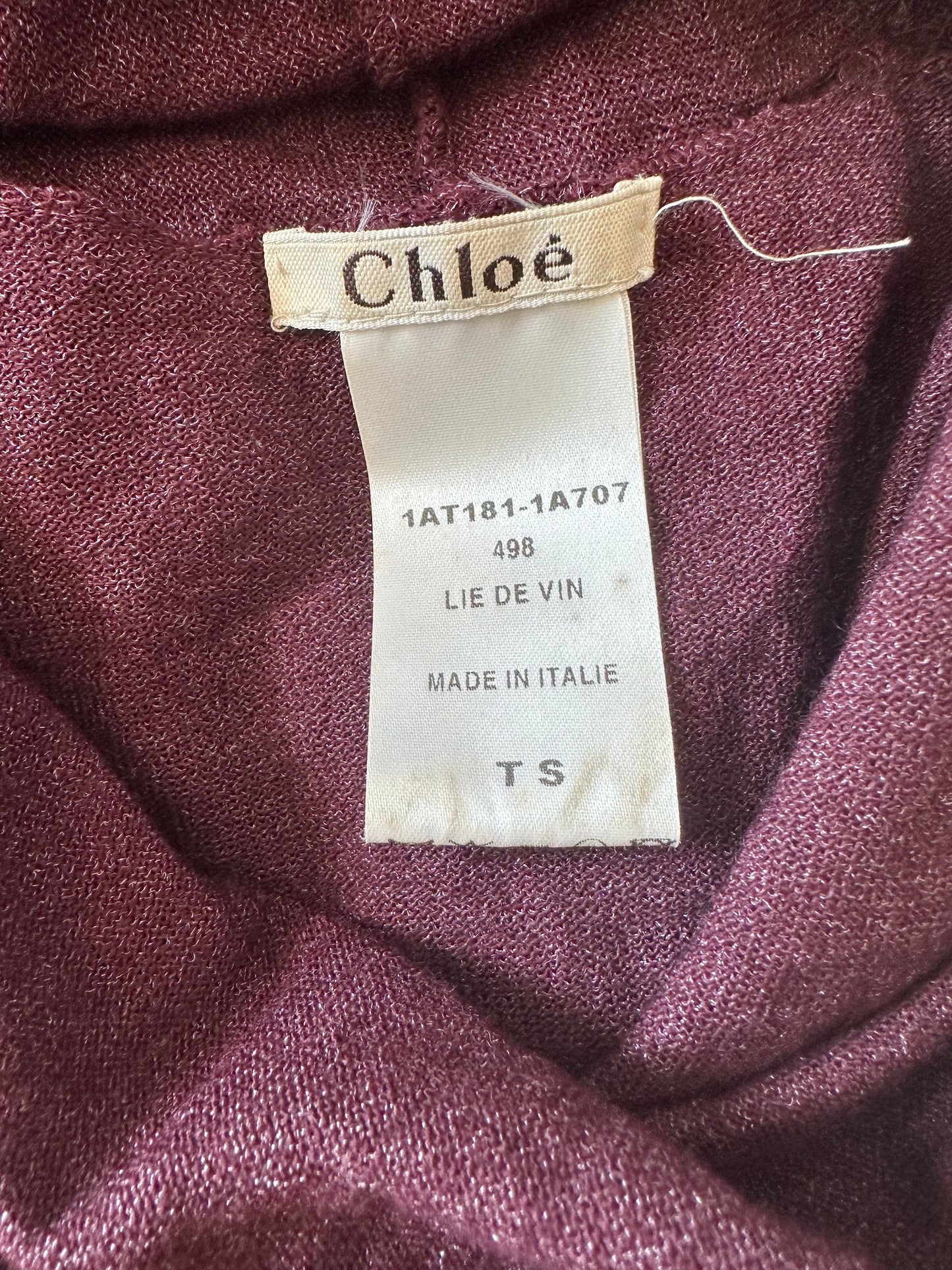 Vintage Chloé F/W 2001 Butterfly Jumper