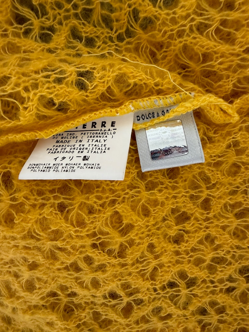 Vintage D&G Mohair Cardigan