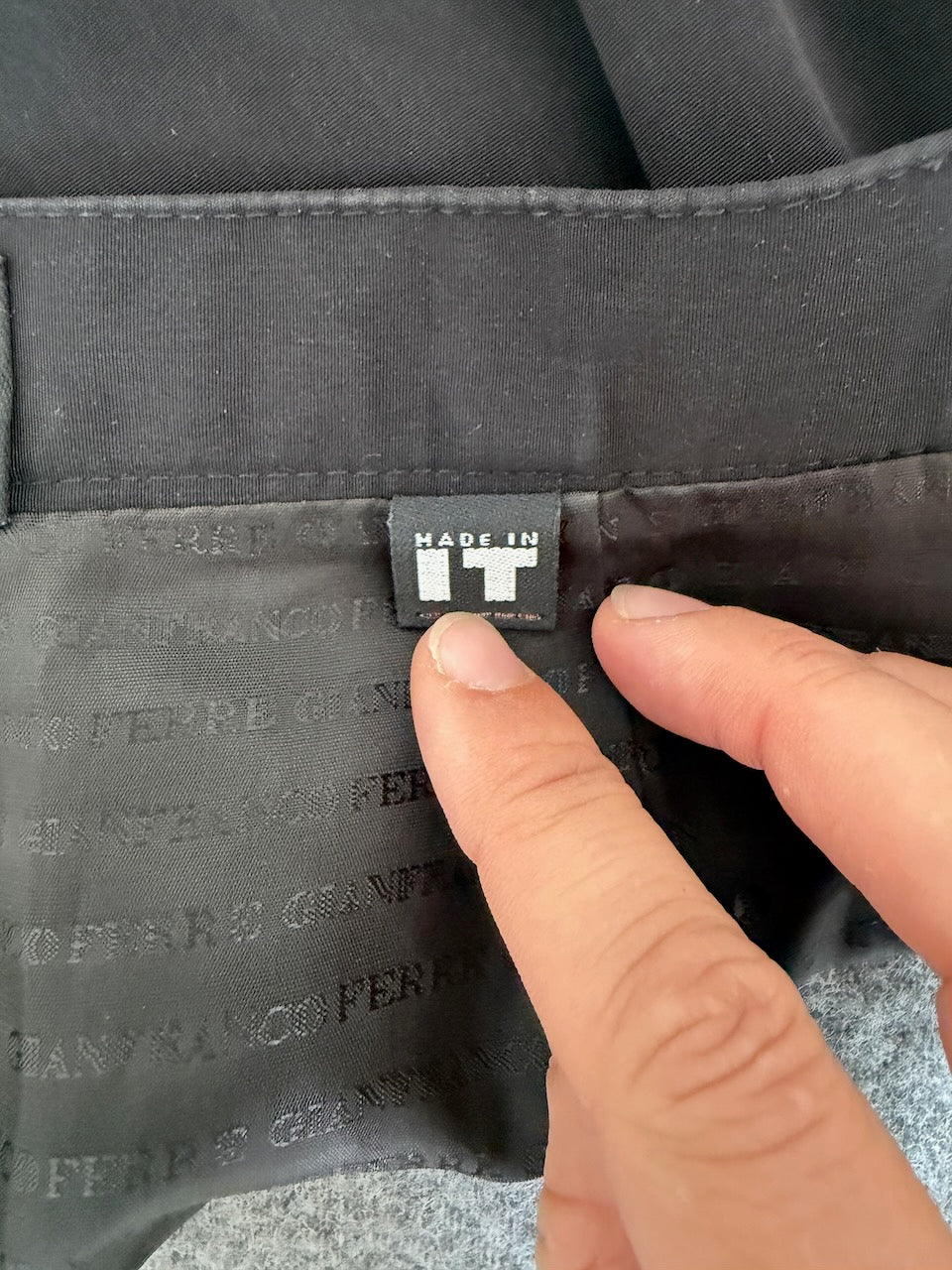 Gianfranco Ferré Jeans Black Mini Skirt