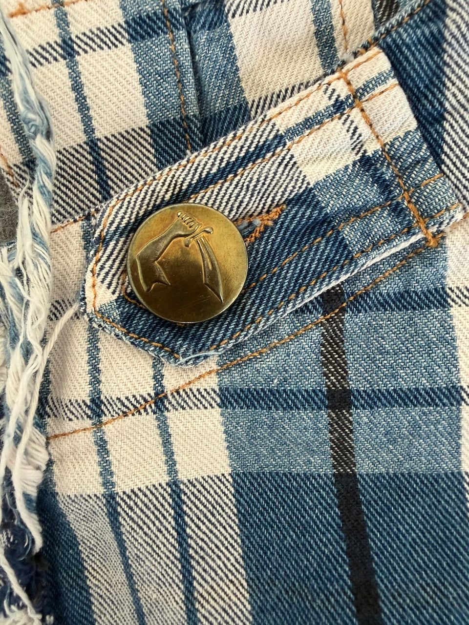 Vintage Vivienne Westwood Anglomania F/W 1998 Tartan Cotton Waistcoat