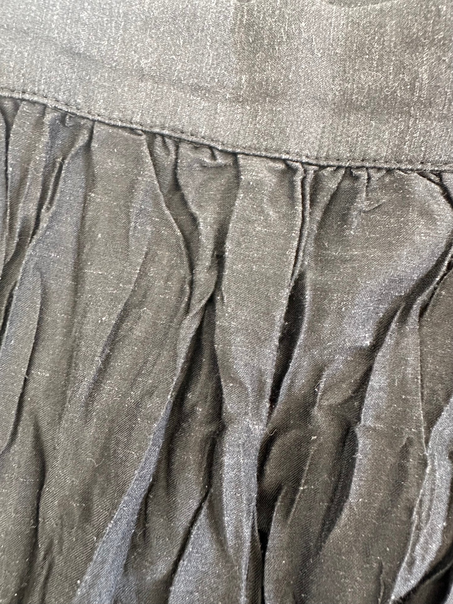 Vintage Kenzo Jungle Black Skirt