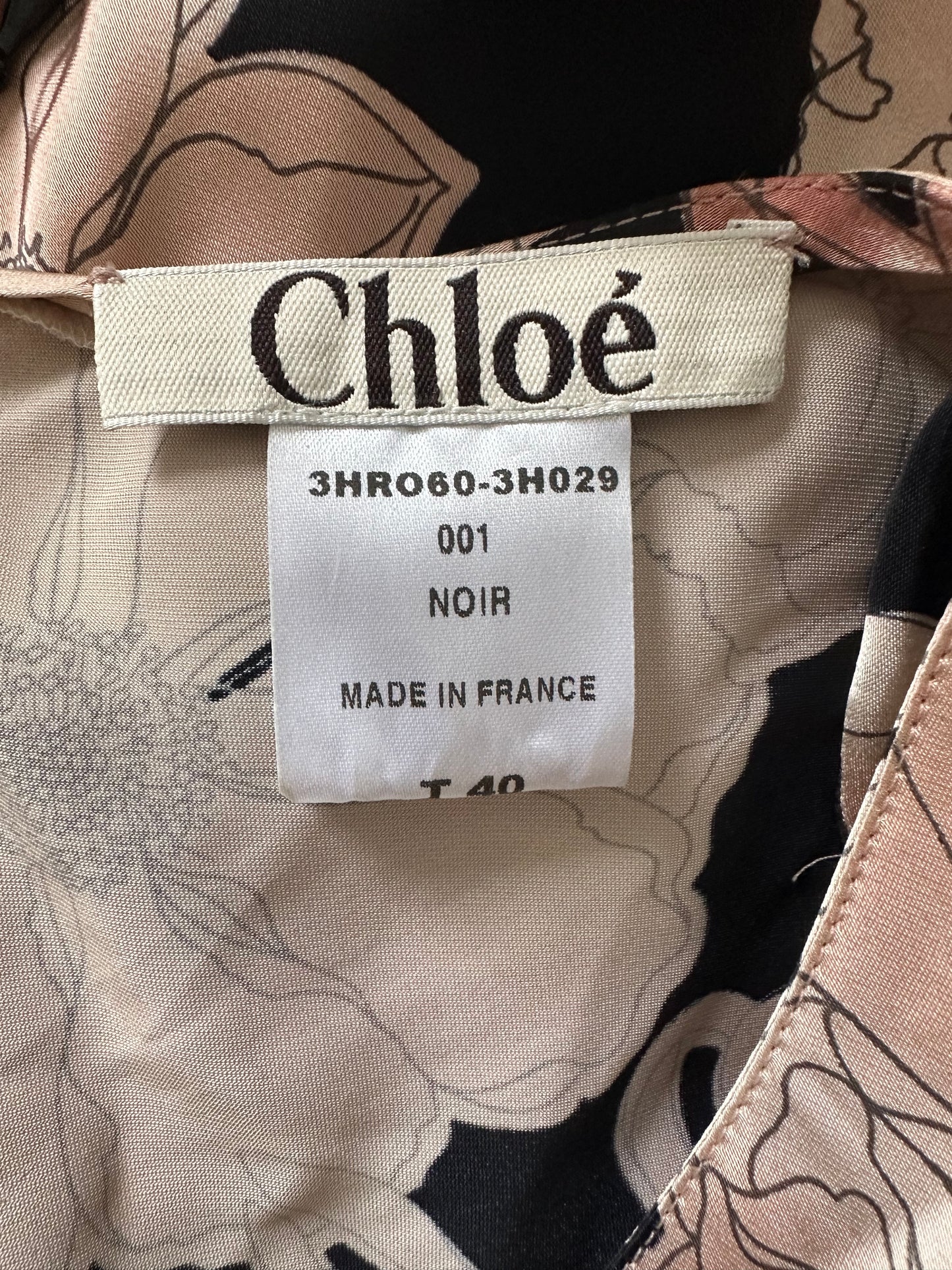 Chloé F/W 2003 Floral Dress