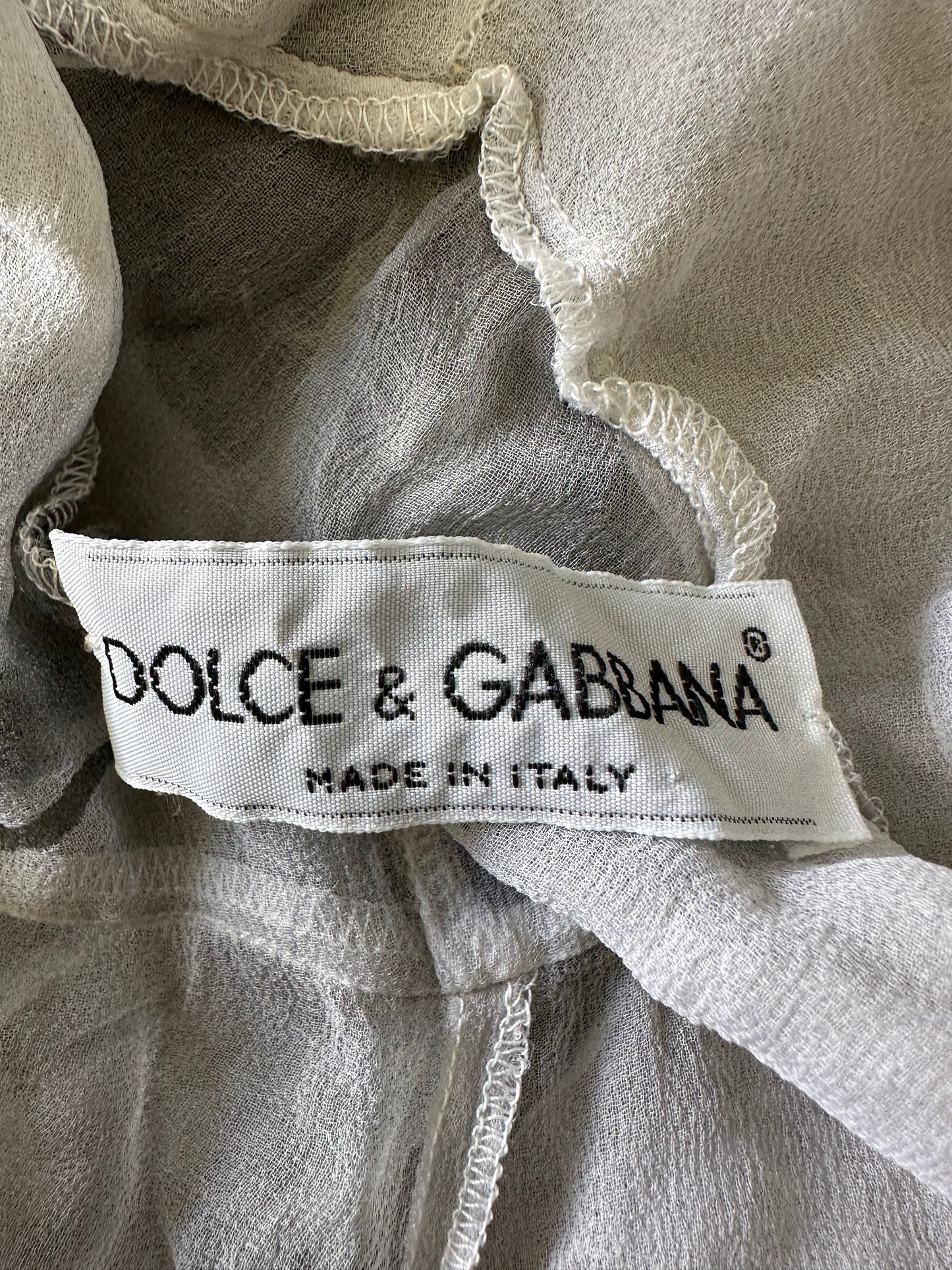 Vintage Dolce & Gabbana SS 1991 Blouse